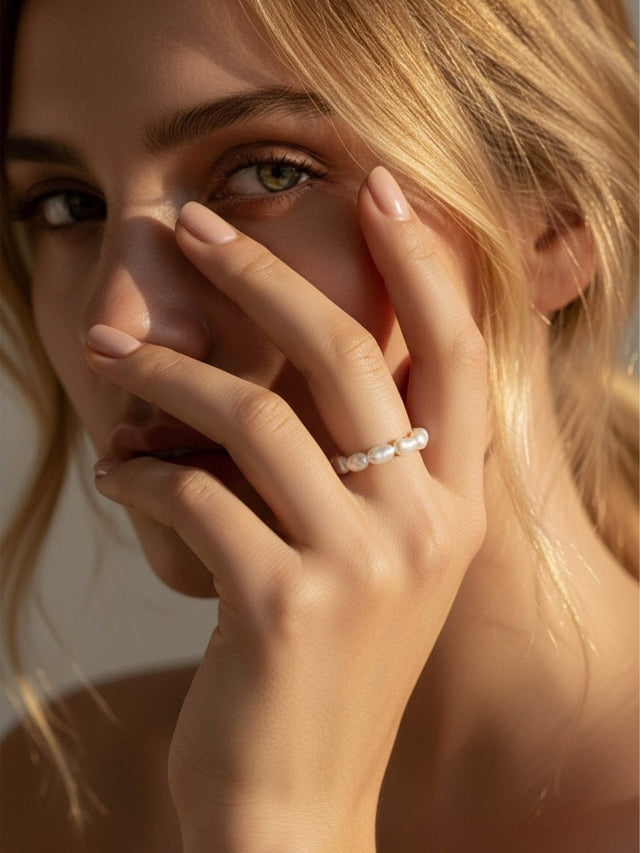 Pearly Anxiety Pearl Ring - INT PURELEI