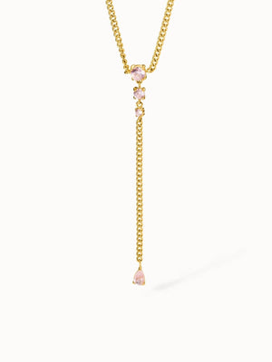 Pink Glamor Necklace - INT PURELEI