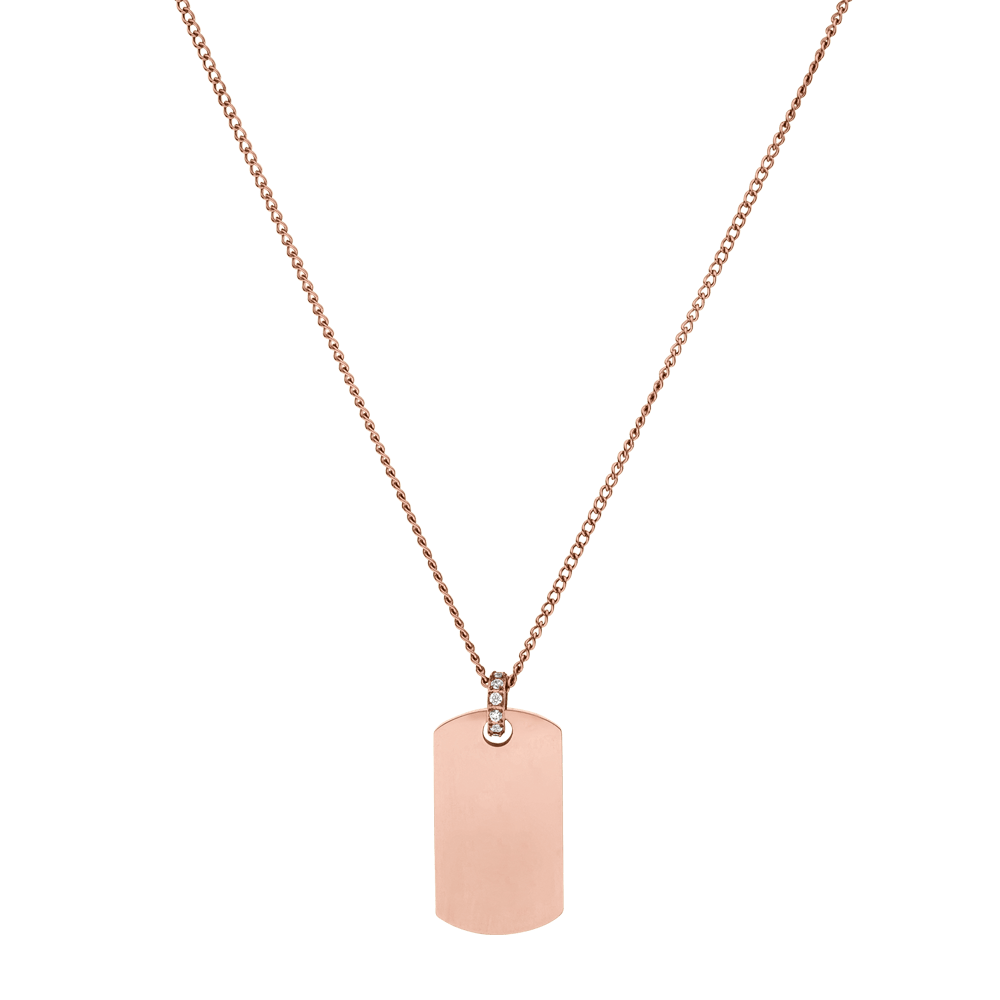 Plate Charm Necklace - INT PURELEI