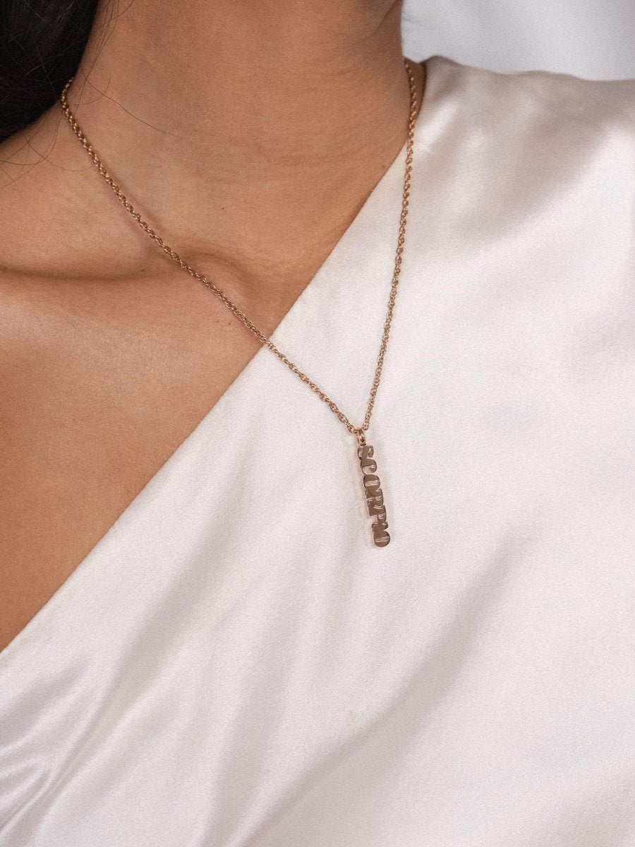 Scorpio Letter Charm - INT PURELEI