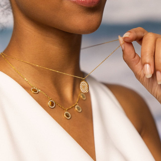 Shining Coin Necklace - INT PURELEI