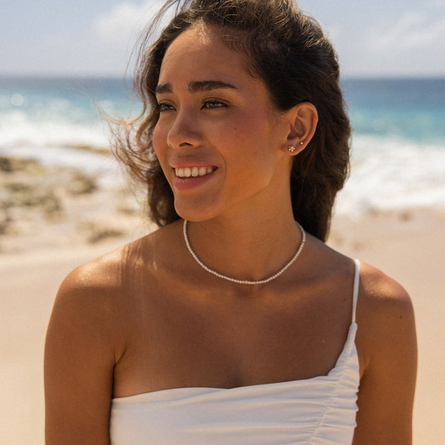 Shiny Bloom Necklace - INT PURELEI