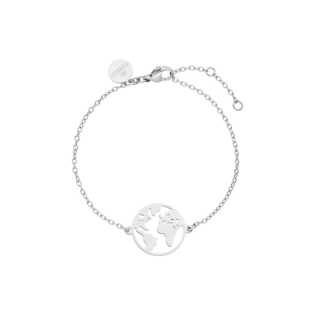 World Map Bracelet