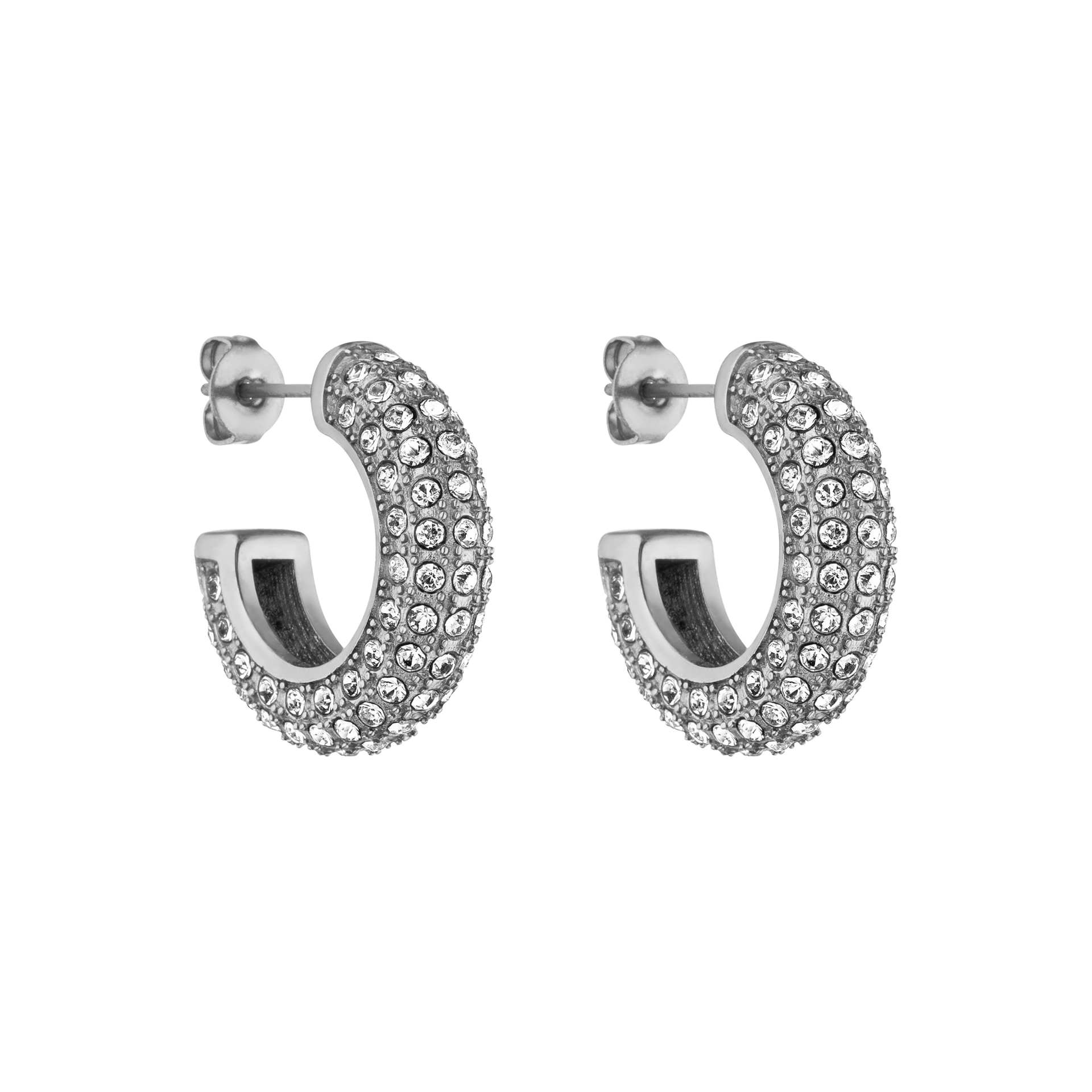 Big Glitter Earring