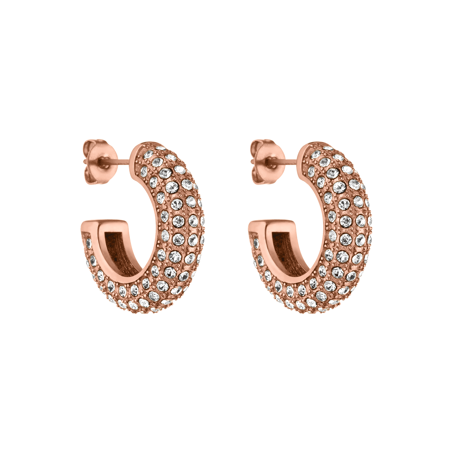 Big Glitter Earring