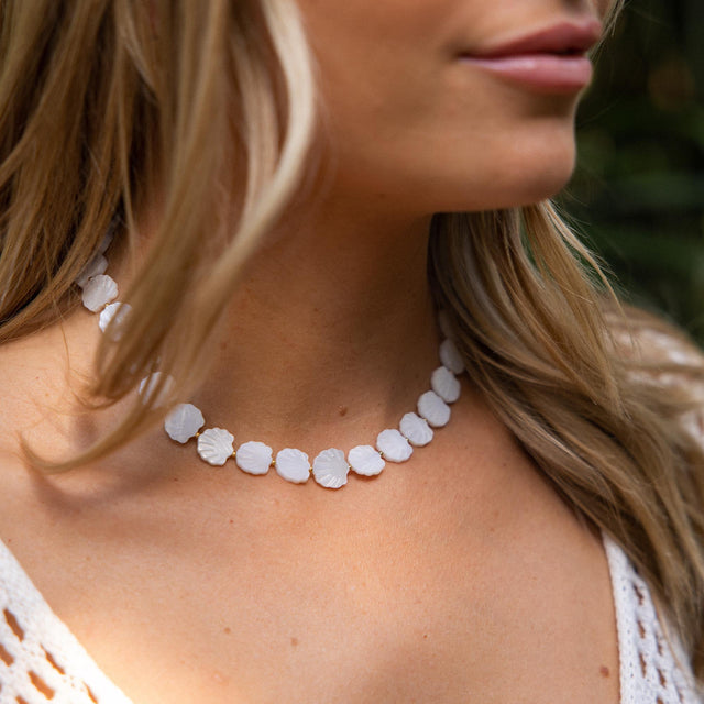 White Sparkle Ketting