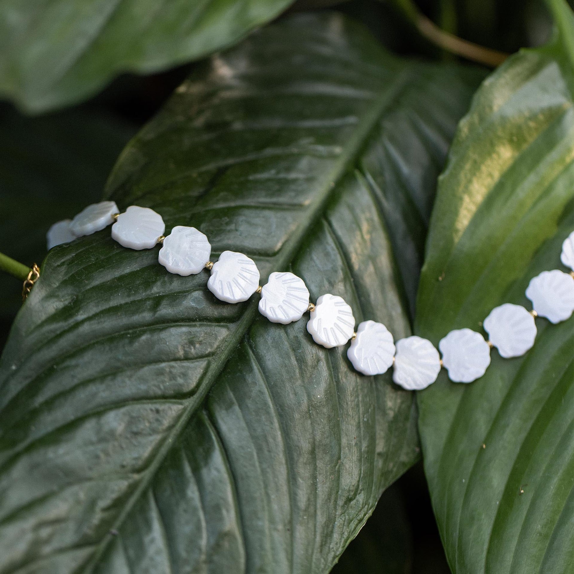 White Sparkle Ketting
