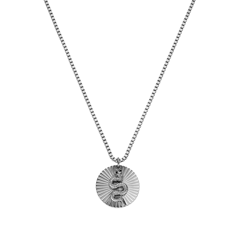 Snake Coin Necklace - INT PURELEI