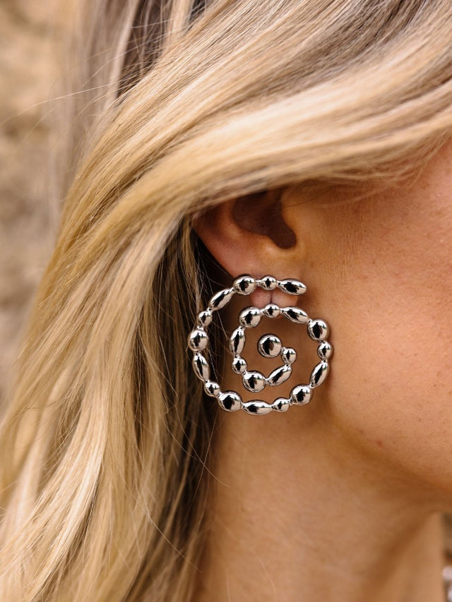 Swirl Earrings - INT PURELEI