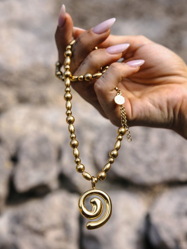 Swirl Necklace - INT PURELEI