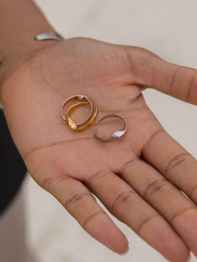 Twist Ring Set - INT PURELEI