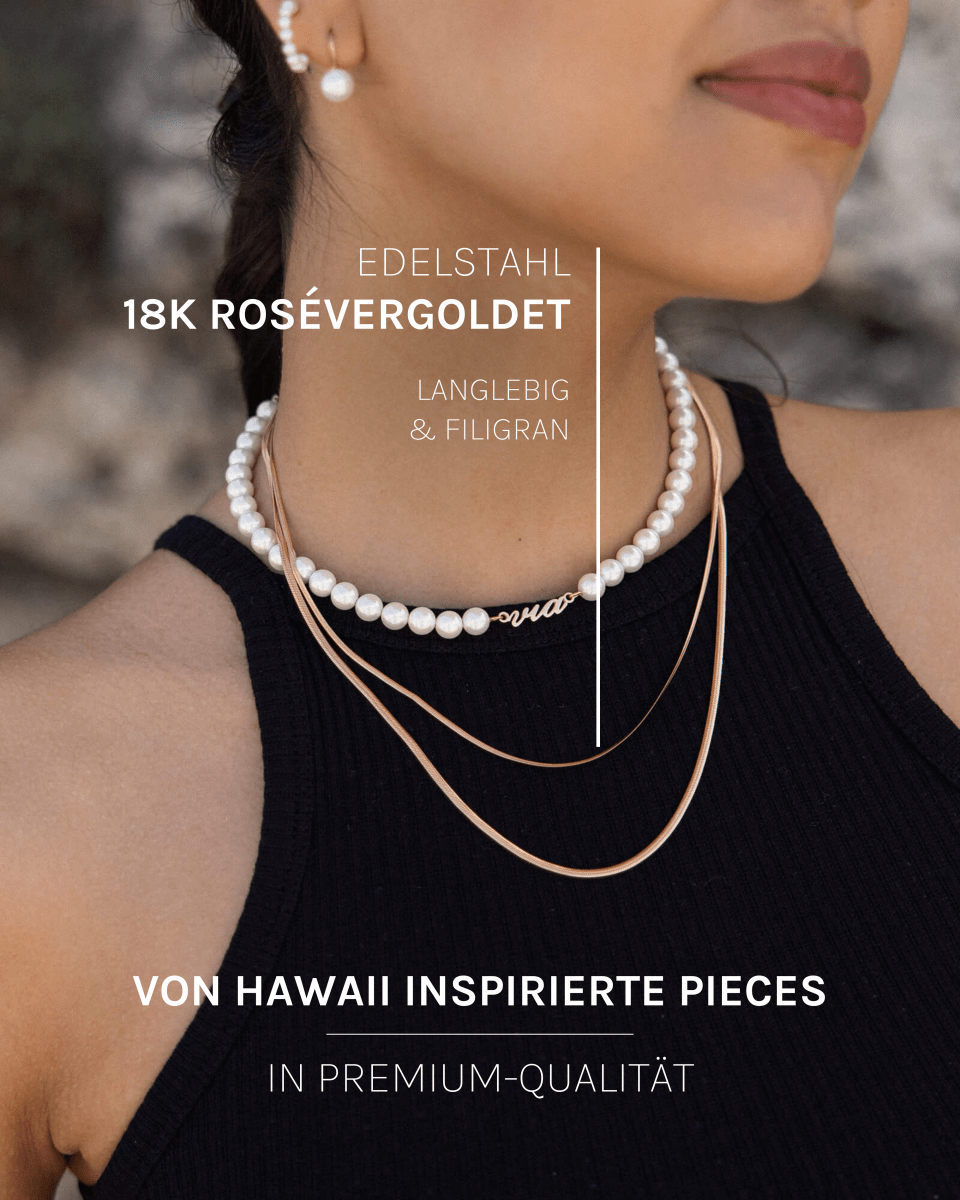 Two - layer Necklace - INT PURELEI