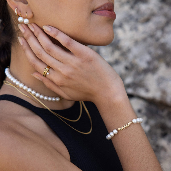 Via Pearl Bracelet - INT PURELEI